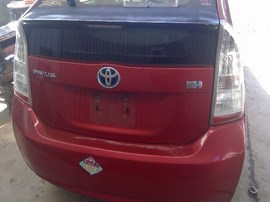 2010 TOYOTA PRIUS, RED, 1.8L, AT,  Z25960